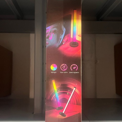 LED RGB Table Lamp Set with Music Sync and Multi-Control