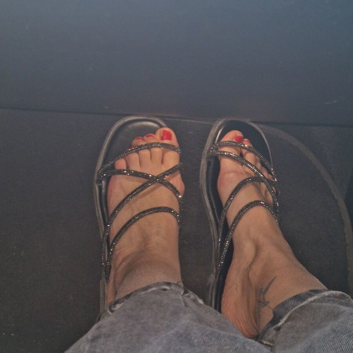 Women's sandals like new with rhinestones, size 37