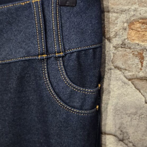 D&G pants like new, size 30, blue, elastic