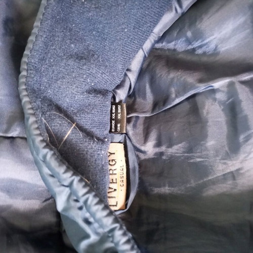 Sleeveless jacket like new, blue, size XXL