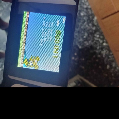 Handheld game console with 500 built-in games new