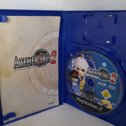 Atelier Iris 2 The Azoth of Destiny PS2 like new, English version