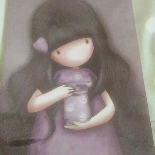 Gorjuss Santoro notebook like new with transparent jacket