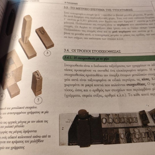 Book Technology of Printing used, graphic arts