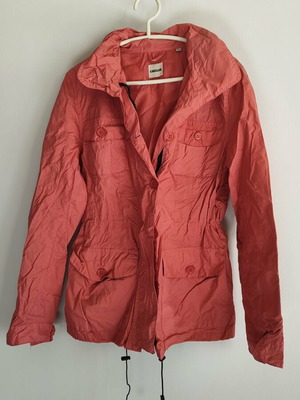 Pink Waterproof Jacket like new, size Large