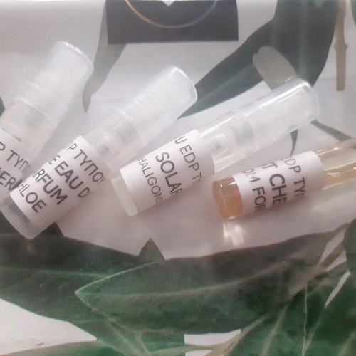 Perfume spray official tester set, new, 4 types of famous scents