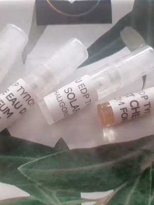 Perfume spray official tester set, new, 4 types of famous scents