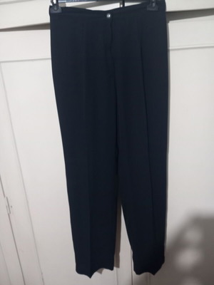 Women's pants size 48 new black Greek tailoring