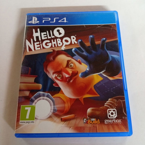 Hello Neighbor PlayStation 4 (PS4) used, action adventure puzzle