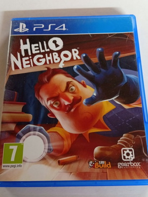 Hello Neighbor PlayStation 4 (PS4) used, action adventure puzzle