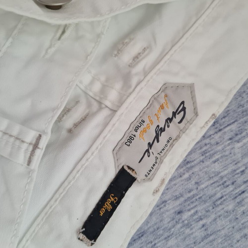 Energie men's summer pants size 32 like new, white, straight fit