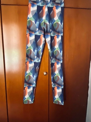 Tribal leggings like new, multicolor, size XS
