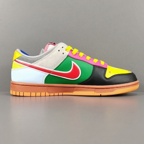 Nike Dunk Super Mario new handmade art sneakers
