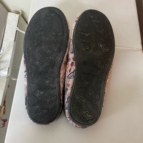 Adam’s slippers new, unworn, multicolor, sizes 37 and 38