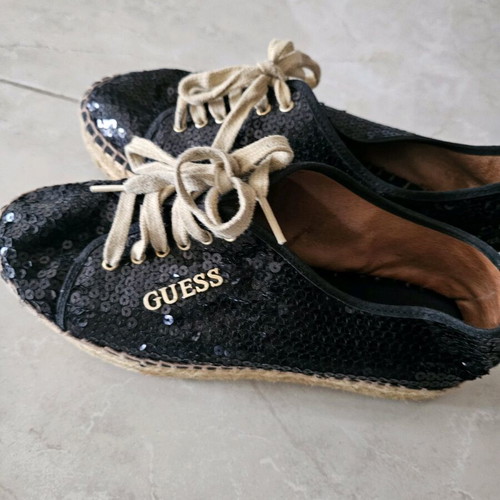 Guess espadrilles like new, black, size 38