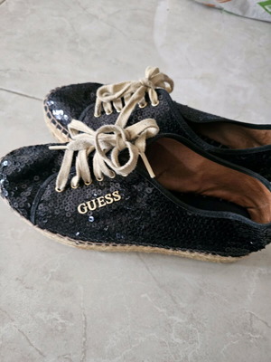 Guess espadrilles like new, black, size 38