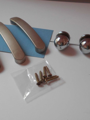 Knobs used for kitchen drawers or cabinet doors, pack of 6