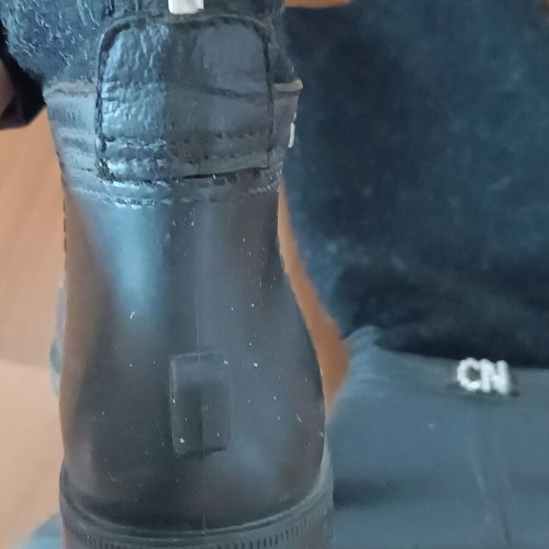 Cafe Noir boots galoshes used, size 38, black