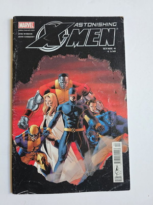 Astonishing X-Men #4 Greek Edition used, Anubis Comics 2006