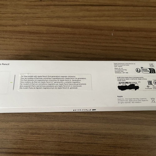 Apple Pencil 2nd Generation, like new, unused
