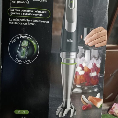 Braun MQ9147X 1200W hand blender set new in box