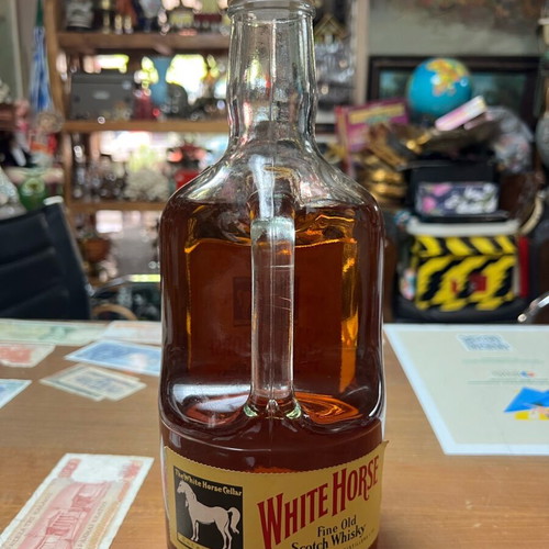 White Horse Scotch Whisky 1980’s 1.7 liters new, sealed edition