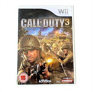 Call of Duty 3 - Wii – (Used – No Manual) | Κωδ.: 44