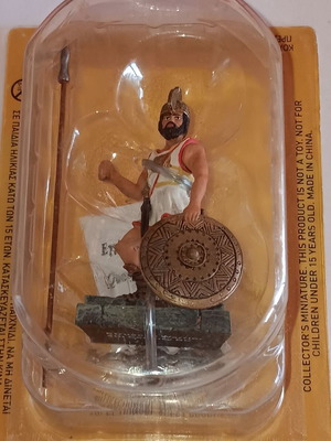 Φιγούρα Etruscan Warrior σφραγισμένη, σαν καινούργιο