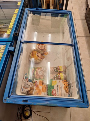 Freezer used 1.65 x 75 with renovated motor and thermostat