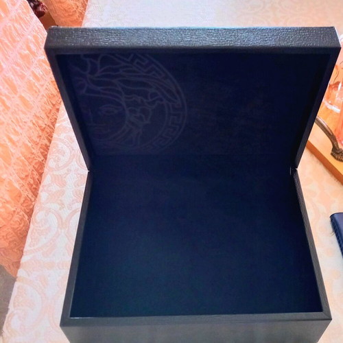 Versace vintage leatherette box like new