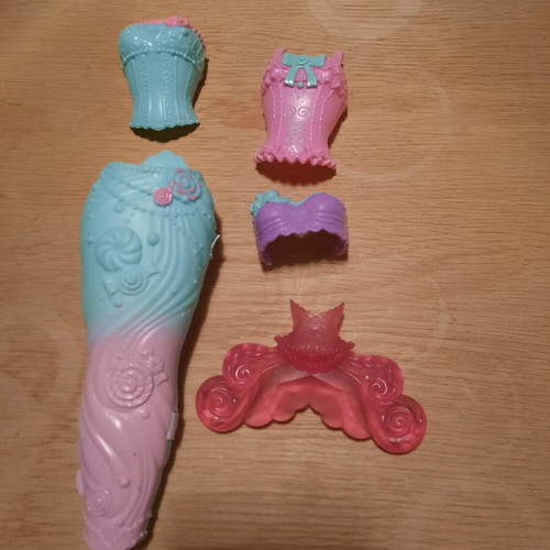 Barbie mermaid accessories used
