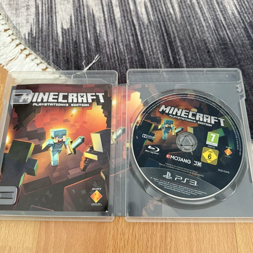 Minecraft PlayStation 3 game used, Greek cover