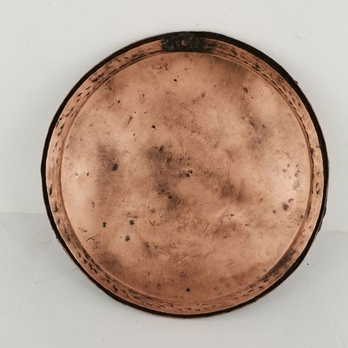 Copper coffee saucer used from 1920s coffeehouse