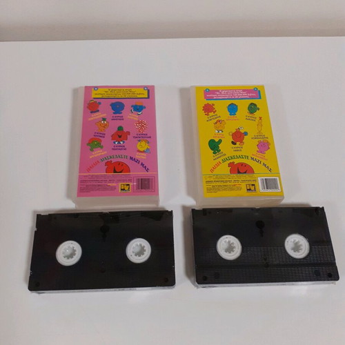 Mr Men and Little Miss video cassettes new, dubbed