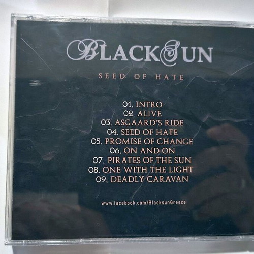 BlackSun CD Karma Somnium και Seed of Hate, metal