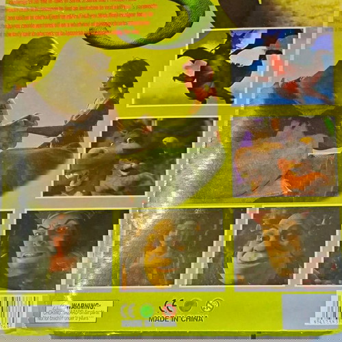 Συλλεκτικό σετ φιγούρων Shrek 3 σαν καινούργιο με Shrek και Γάτο Σον Πιέρ