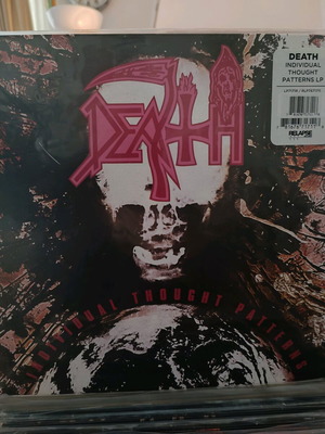 Death Individual Thought Patterns LP καινούργιο, black vinyl, Relapse reissue