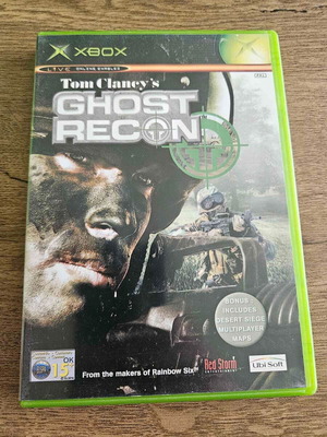 Tom Clancy's Ghost Recon Xbox game used, good condition