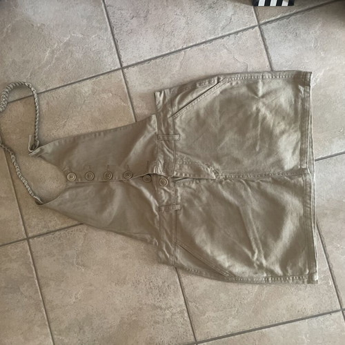 BSB Salopette like new, khaki with mini skirt
