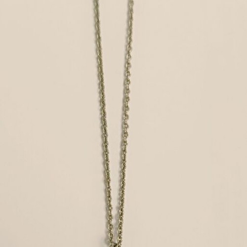 Dreamcatcher necklace stainless steel like new, silver color