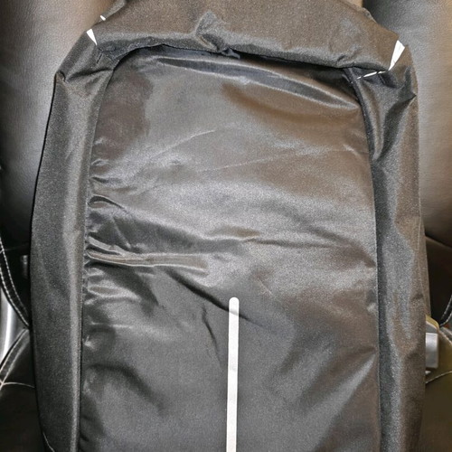 Anti-theft backpack with USB port black like new