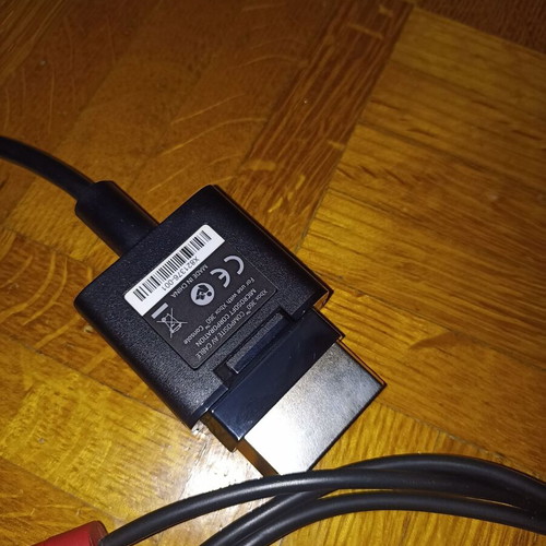 Xbox 360 SCART to RCA cable with 2 extra SCART adapters