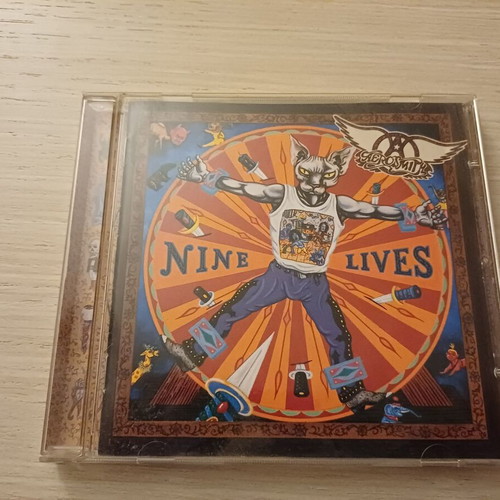 Aerosmith Nine Lives CD used, rock