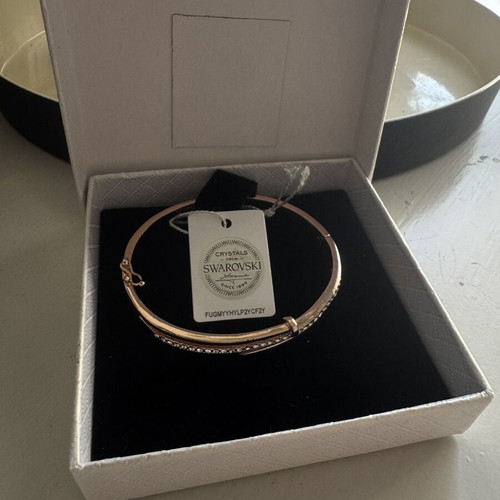Swarovski bracelet new, rose gold color with authenticity tag