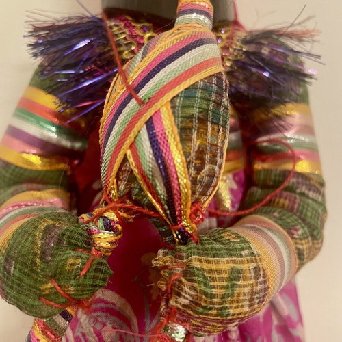Vintage Banjara Indian Snake Charmer Marionette Puppet like new
