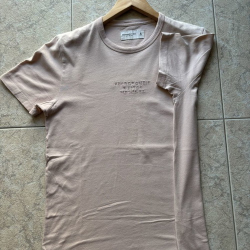 Abercrombie & Fitch Soft A&F μπλούζα ροζ, μέγεθος M, σαν καινούργιο