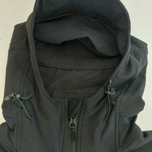Tatonka team softshell vest hooded size M like new, black
