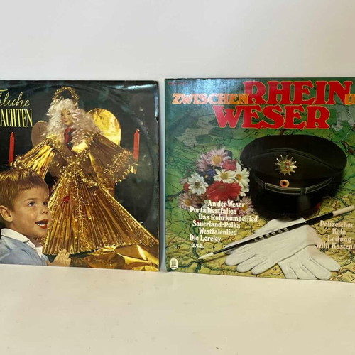 Vinyl records used, set of 10 various