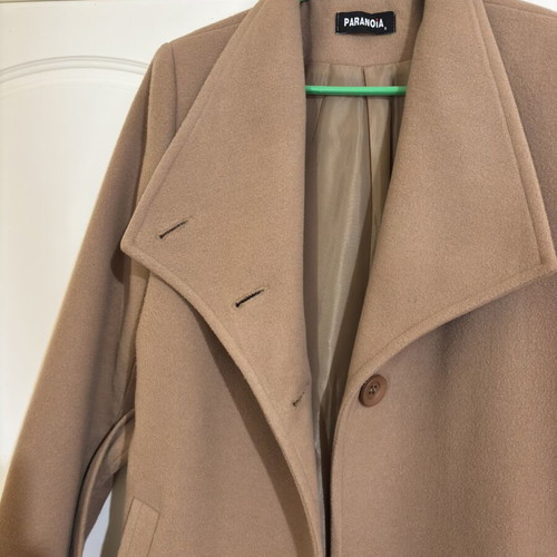 Paranoia camel coat like new, size S