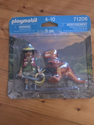 Playmobil Duo Pack Explorer and T-Rex 71206